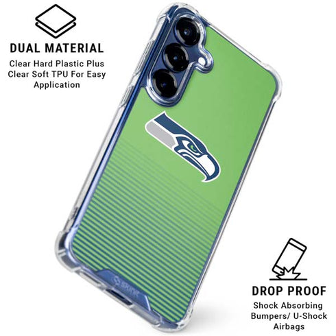 NFL Seattle Seahawks Breakaway Galaxy S25 Clear Case