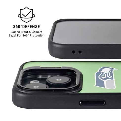 NFL Seattle Seahawks Breakaway iPhone 14 Plus Kickstand Case