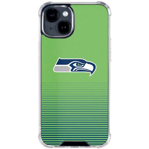 NFL Seattle Seahawks Breakaway iPhone 15 Clear Case