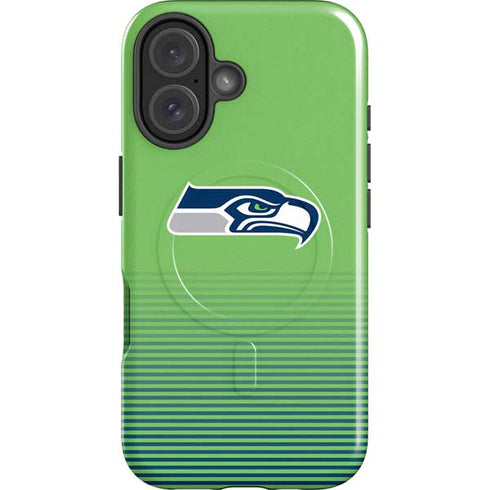 NFL Seattle Seahawks Breakaway iPhone 16 Magsafe Impact Case