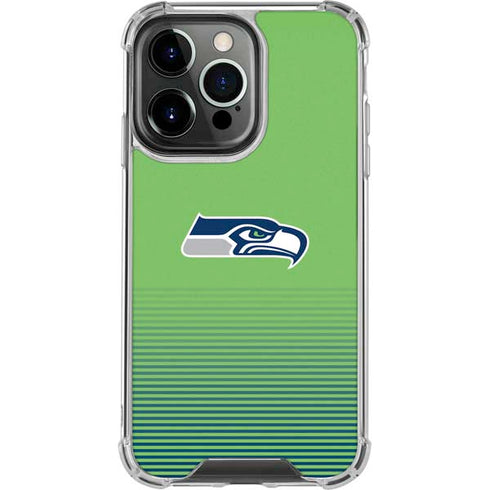 NFL Seattle Seahawks Breakaway iPhone 16 Pro Clear Case