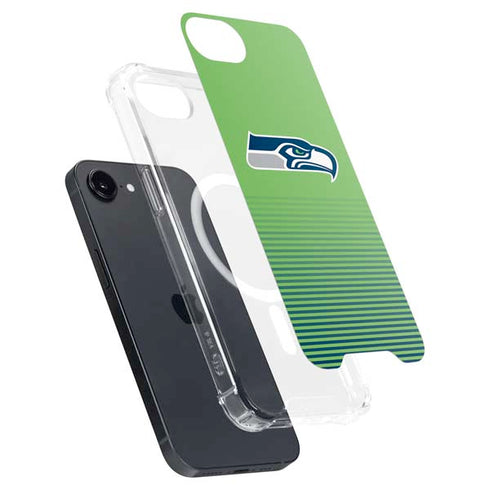 NFL Seattle Seahawks Breakaway iPhone 16e MagSafe Case