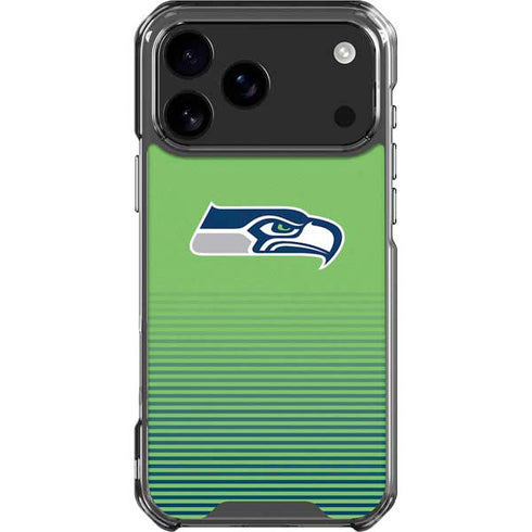 NFL Seattle Seahawks Breakaway iPhone 18 Pro Max Clear Case