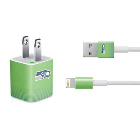 NFL Seattle Seahawks Breakaway iPhone Charger (5W USB) Skin
