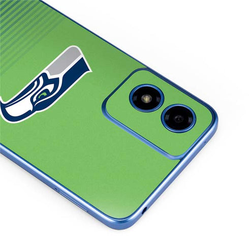 NFL Seattle Seahawks Breakaway Moto G Play 4G (2024) Skin