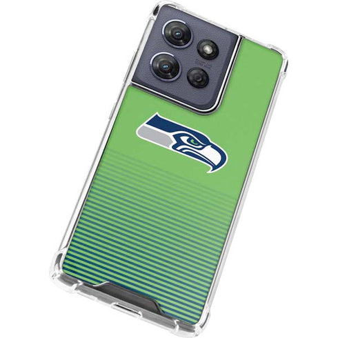 NFL Seattle Seahawks Breakaway Moto G Play 5G (2025) Clear Case