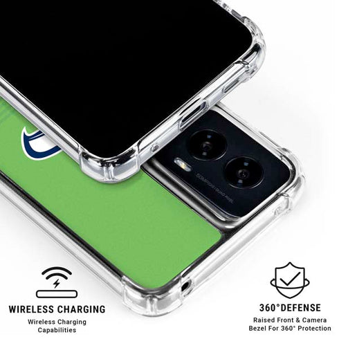 NFL Seattle Seahawks Breakaway Moto G Power 5G (2024) Clear Case