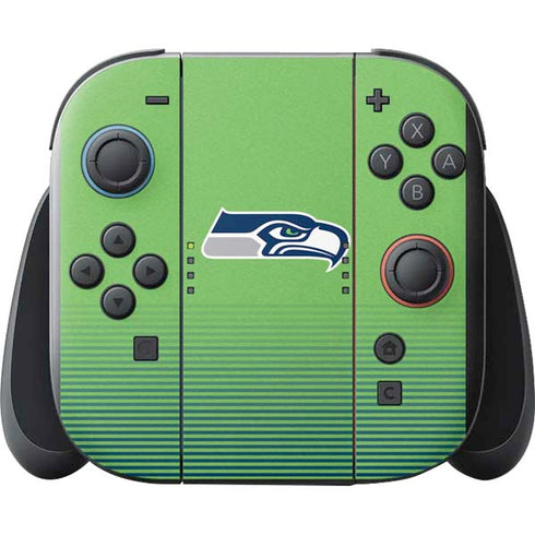 NFL Seattle Seahawks Breakaway Nintendo Switch 2 (2025) with Joy-Con Skin