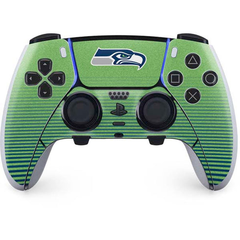 NFL Seattle Seahawks Breakaway PS5 DualSense Edge Pro Controller Skin
