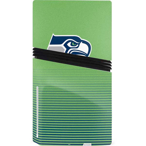 NFL Seattle Seahawks Breakaway PS5 Pro Disk Console Skin