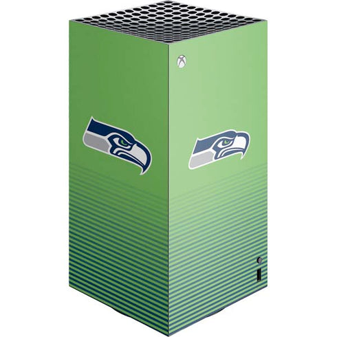 NFL Seattle Seahawks Breakaway XBox Series X Digital Edition Console Skin