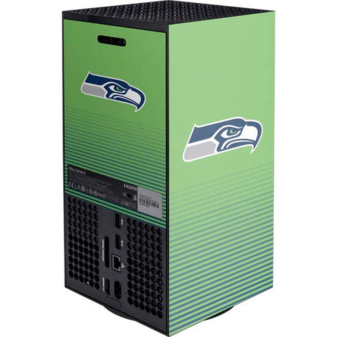 NFL Seattle Seahawks Breakaway XBox Series X Digital Edition Console Skin