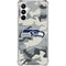 NFL Seattle Seahawks Camo Galaxy A16 5G Clear Case