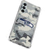 NFL Seattle Seahawks Camo Galaxy A16 5G Clear Case