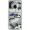 NFL Seattle Seahawks Camo Galaxy A21 Clear Case