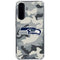 NFL Seattle Seahawks Camo Galaxy A36 5G Clear Case