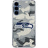 NFL Seattle Seahawks Camo Galaxy A55 5G Clear Case