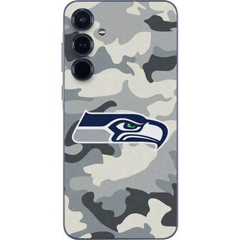 NFL Seattle Seahawks Camo Galaxy A55 5G Skin