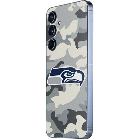 NFL Seattle Seahawks Camo Galaxy A55 5G Skin