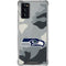 NFL Seattle Seahawks Camo Galaxy Note20 5G Clear Case