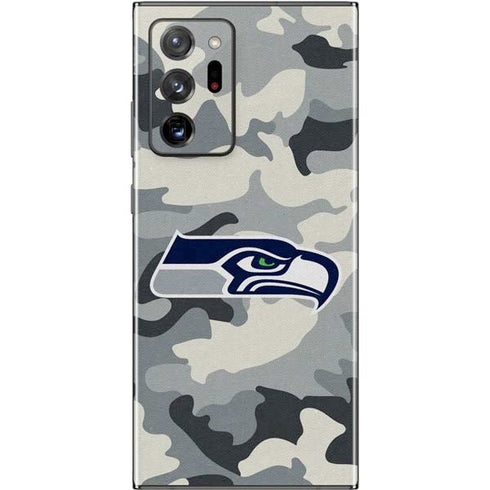 NFL Seattle Seahawks Camo Galaxy Note20 Ultra 5G Skin