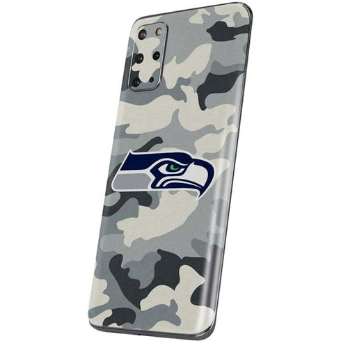 NFL Seattle Seahawks Camo Galaxy S20 Plus Skin
