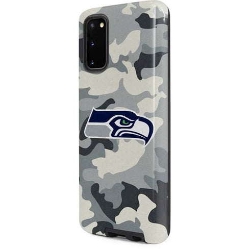 NFL Seattle Seahawks Camo Galaxy S20 Pro Case