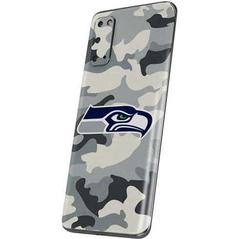 NFL Seattle Seahawks Camo Galaxy S20 Skin