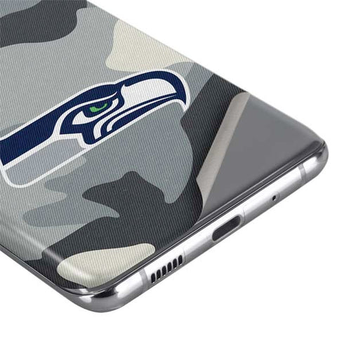 NFL Seattle Seahawks Camo Galaxy S20 Ultra 5G Skin