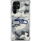 NFL Seattle Seahawks Camo Galaxy S23 Ultra Clear Case