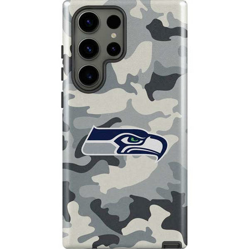 NFL Seattle Seahawks Camo Galaxy S23 Ultra Pro Case