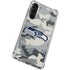 NFL Seattle Seahawks Camo Galaxy S24 FE Clear Case
