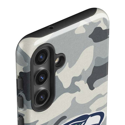 NFL Seattle Seahawks Camo Galaxy S25 Impact Case