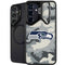 NFL Seattle Seahawks Camo Galaxy S25 Kickstand Case
