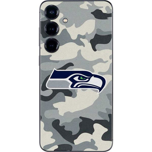 NFL Seattle Seahawks Camo Galaxy S25 Plus Skin