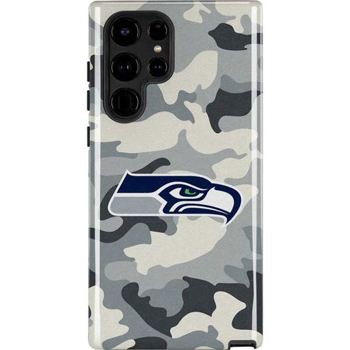 NFL Seattle Seahawks Camo Galaxy S25 Ultra Impact Case