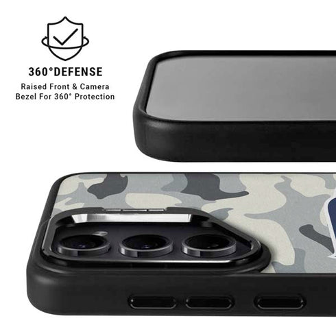 NFL Seattle Seahawks Camo Galaxy S25 Ultra Kickstand Case