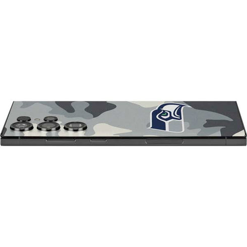 NFL Seattle Seahawks Camo Galaxy S25 Ultra Skin