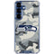 NFL Seattle Seahawks Camo Galaxy S25 Plus Clear Case