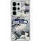 NFL Seattle Seahawks Camo Galaxy S25 Ultra Clear Case