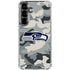 NFL Seattle Seahawks Camo Galaxy S26 Clear Case