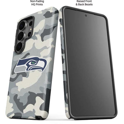 NFL Seattle Seahawks Camo Galaxy S26 Ultra Impact Case