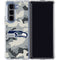 NFL Seattle Seahawks Camo Galaxy Z Fold5 5G Clear Case