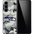 NFL Seattle Seahawks Camo Galaxy Z Fold5 5G Skin