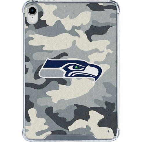 NFL Seattle Seahawks Camo iPad 11th Gen (2025) Clear Case