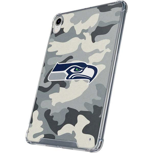 NFL Seattle Seahawks Camo iPad 11th Gen (2025) Clear Case
