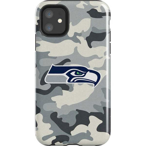 NFL Seattle Seahawks Camo iPhone 11 Impact Case