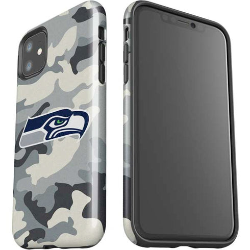 NFL Seattle Seahawks Camo iPhone 11 Impact Case