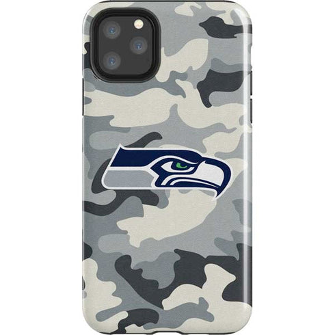 NFL Seattle Seahawks Camo iPhone 11 Pro Max Impact Case