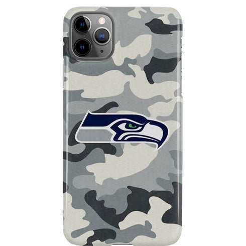 NFL Seattle Seahawks Camo iPhone 11 Pro Max Lite Case